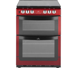 NEW WORLD  601DFDOL Dual Fuel Cooker - Red